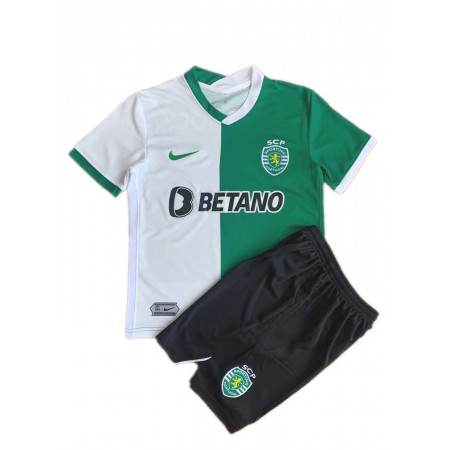 Camisola Sporting CP Criança STROMP 1º Equipamento 2021/22 Manga Curta